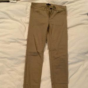 H&M Khaki Skinny Leg Pants